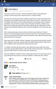 Kesaksian Faldo Maldini, Mantan Presiden BEM UI