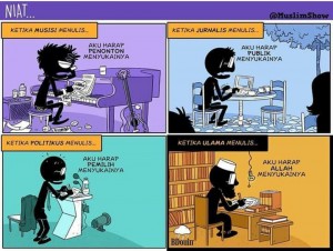 muslim-show-niat-menulis