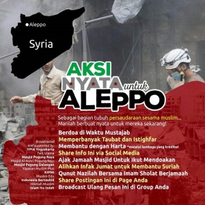 Aksi Nyata untuk Aleppo