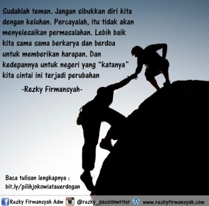 Teman, tebarlah harapan - Rezky Firmansyah